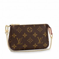 Louis Vuitton Mini Pochette Accessoires In Monogram Canvas M58009 Louis Vuitton Mini Pochette Accessoires In Monogram Canvas M58009