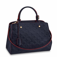 Louis Vuitton Montaigne MM Bag In Monogram Empreinte Leather M42746 Louis Vuitton Montaigne MM Bag In Monogram Empreinte Leather M42746