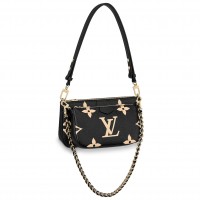 Louis Vuitton Multi Pochette Accessoires In Bicolor Empreinte Leather M45777 Louis Vuitton Multi Pochette Accessoires In Bicolor Empreinte Leather M45777