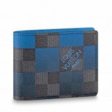 Louis Vuitton Multiple Wallet In Damier Graphite Giant Canvas N40414 Louis Vuitton Multiple Wallet In Damier Graphite Giant Canvas N40414
