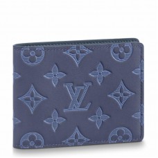 Louis Vuitton Multiple Wallet In Monogram Shadow Leather M80422 Louis Vuitton Multiple Wallet In Monogram Shadow Leather M80422