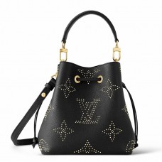 Louis Vuitton NeoNoe BB Bag in Leather with Studs M46734 Louis Vuitton NeoNoe BB Bag in Leather with Studs M46734