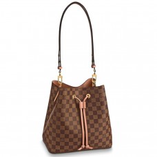Louis Vuitton Neonoe MM Bag In Damier Ebene Canvas N40198 Louis Vuitton Neonoe MM Bag In Damier Ebene Canvas N40198