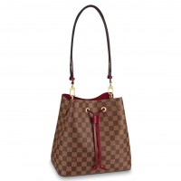 Louis Vuitton Neonoe MM Bag In Damier Ebene Canvas N40214 Louis Vuitton Neonoe MM Bag In Damier Ebene Canvas N40214