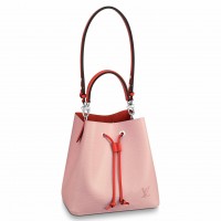 Louis Vuitton Neonoe MM Bag In Pink Epi Leather M54370 Louis Vuitton Neonoe MM Bag In Pink Epi Leather M54370