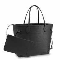 Louis Vuitton Neverfull MM Bag In Black Epi Leather M40932 Louis Vuitton Neverfull MM Bag In Black Epi Leather M40932