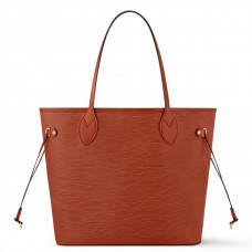 Louis Vuitton Neverfull MM Bag in Brown Epi Leather M12467