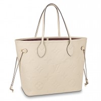 Louis Vuitton Neverfull MM Bag In Monogram Empreinte Leather M45684 Louis Vuitton Neverfull MM Bag In Monogram Empreinte Leather M45684