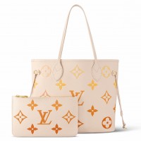 Louis Vuitton Neverfull MM Bag In Monogram Empreinte Leather M46516 Louis Vuitton Neverfull MM Bag In Monogram Empreinte Leather M46516