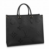Louis Vuitton Onthego GM Bag In Monogram Empreinte Leather M44925 Louis Vuitton Onthego GM Bag In Monogram Empreinte Leather M44925