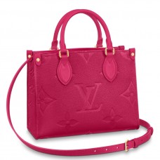 Louis Vuitton OnTheGo PM Bag In Monogram Empreinte Leather M45660 Louis Vuitton OnTheGo PM Bag In Monogram Empreinte Leather M45660