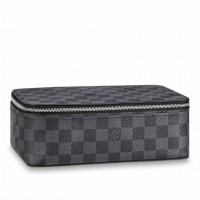 Louis Vuitton Packing Cube MM In Damier Graphite Canvas N40182 Louis Vuitton Packing Cube MM In Damier Graphite Canvas N40182