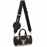 Louis Vuitton Papillon BB Bag In Bicolor Monogram Empreinte Leather M45980 Louis Vuitton Papillon BB Bag In Bicolor Monogram Empreinte Leather M45980