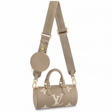 Louis Vuitton Papillon BB Bag In Bicolor Monogram Empreinte Leather M46031 Louis Vuitton Papillon BB Bag In Bicolor Monogram Empreinte Leather M46031