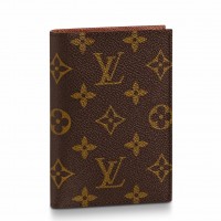 Louis Vuitton Passport Cover In Monogram Canvas M64502 Louis Vuitton Passport Cover In Monogram Canvas M64502