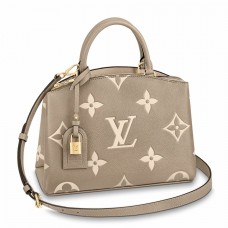 Louis Vuitton Petit Palais Bag In Bicolor Monogram Empreinte Leather M58914 Louis Vuitton Petit Palais Bag In Bicolor Monogram Empreinte Leather M58914