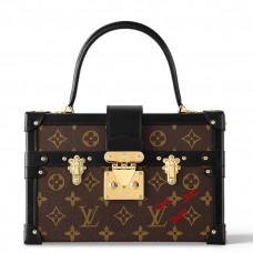 Louis Vuitton Petite Malle V Bag In Monogram Canvas M46309 Louis Vuitton Petite Malle V Bag In Monogram Canvas M46309