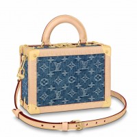 Louis Vuitton Petite Valise in Monogram Denim M24161 Louis Vuitton Petite Valise in Monogram Denim M24161