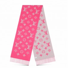 Louis Vuitton Pink Daily LV Scarf M76699 Louis Vuitton Pink Daily LV Scarf M76699