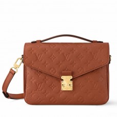 Louis Vuitton Pochette Metis Bag In Monogram Empreinte Leather M12711 Louis Vuitton Pochette Metis Bag In Monogram Empreinte Leather M12711