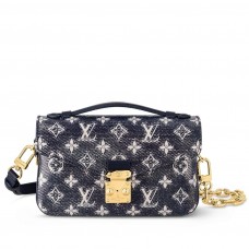 Louis Vuitton Pochette Metis East West Bag In Monoglam Cotton M22834 Louis Vuitton Pochette Metis East West Bag In Monoglam Cotton M22834