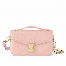 Louis Vuitton Pochette Metis East West Bag in Monogram Empreinte Leather M47045 Louis Vuitton Pochette Metis East West Bag in Monogram Empreinte Leather M47045