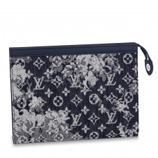 Louis Vuitton Pochette Voyage MM In Monogram Tapestry Canvas M80034 Louis Vuitton Pochette Voyage MM In Monogram Tapestry Canvas M80034