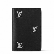 Louis Vuitton Pocket Organizer in Grained Leather M83192 Louis Vuitton Pocket Organizer in Grained Leather M83192