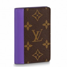 Louis Vuitton Pocket Organizer In Monogram Macassar Canvas M81535 Louis Vuitton Pocket Organizer In Monogram Macassar Canvas M81535