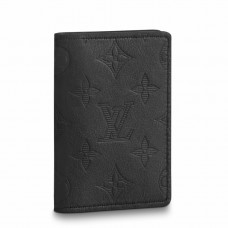 Louis Vuitton Pocket Organizer In Monogram Shadow Leather M62899 Louis Vuitton Pocket Organizer In Monogram Shadow Leather M62899