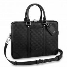 Louis Vuitton Porte Documents Voyage PM In Damier Infini Leather N40444 Louis Vuitton Porte Documents Voyage PM In Damier Infini Leather N40444