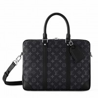 Louis Vuitton Porte-Documents Voyage PM in Monogram Eclipse Canvas M46457 Louis Vuitton Porte-Documents Voyage PM in Monogram Eclipse Canvas M46457