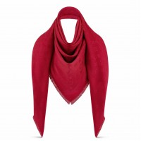 Louis Vuitton Red Monogram Shawl M72237 Louis Vuitton Red Monogram Shawl M72237