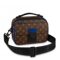 Louis Vuitton S Lock Messenger In Monogram Macassar Canvas M45863 Louis Vuitton S Lock Messenger In Monogram Macassar Canvas M45863