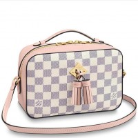 Louis Vuitton Saintonge Bag In Damier Azur Canvas N40155 Louis Vuitton Saintonge Bag In Damier Azur Canvas N40155