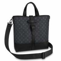 Louis Vuitton Saumur Tote Bag In Monogram Eclipse Canvas M45914