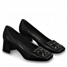 Louis Vuitton Shake Pumps 55mm In Black Patent Calfskin Louis Vuitton Shake Pumps 55mm In Black Patent Calfskin