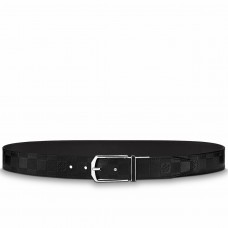 Louis Vuitton Slender 35mm Reversible Belt In Damier Infini Leather M9906V