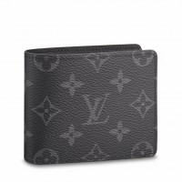 Louis Vuitton Slender Wallet In Monogram Eclipse Canvas M62294 Louis Vuitton Slender Wallet In Monogram Eclipse Canvas M62294