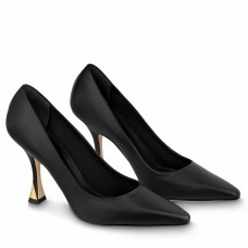 Louis Vuitton Sparkle Pumps 95mm in Black Leather Louis Vuitton Sparkle Pumps 95mm in Black Leather