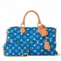 Louis Vuitton Speedy P9 Bandouliere 40 Bag in Monogram Leather M24418