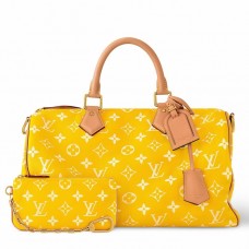 Louis Vuitton Speedy P9 Bandouliere 40 Bag in Monogram Leather M24419