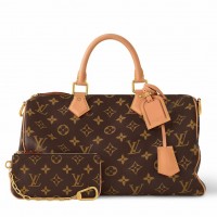Louis Vuitton Speedy P9 Bandouliere 40 Bag in Monogram Leather M24422