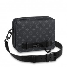 Louis Vuitton Steamer Messenger Bag In Monogram Eclipse Canvas M45585