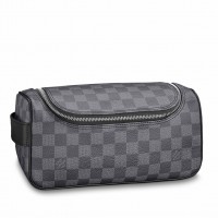 Louis Vuitton Toiletry Pouch In Damier Graphite Canvas N47625 Louis Vuitton Toiletry Pouch In Damier Graphite Canvas N47625
