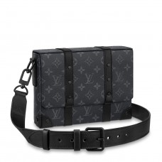 Louis Vuitton Trunk Messenger Bag In Monogram Eclipse Canvas M45727 Louis Vuitton Trunk Messenger Bag In Monogram Eclipse Canvas M45727
