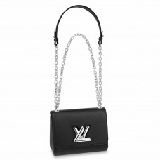 Louis Vuitton Twist PM Bag In Black Epi Leather M80836