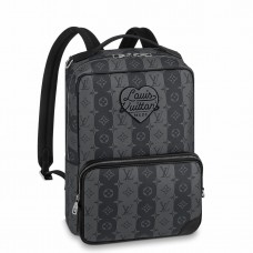 Louis Vuitton Utilitary Backpack In Monogram Stripes Canvas M45962 Louis Vuitton Utilitary Backpack In Monogram Stripes Canvas M45962