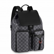 Louis Vuitton Utility Backpack In Damier Graphite Canvas N40279 Louis Vuitton Utility Backpack In Damier Graphite Canvas N40279