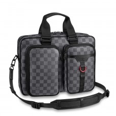 Louis Vuitton Utility Business Bag In Damier Graphite Canvas N40278 Louis Vuitton Utility Business Bag In Damier Graphite Canvas N40278
